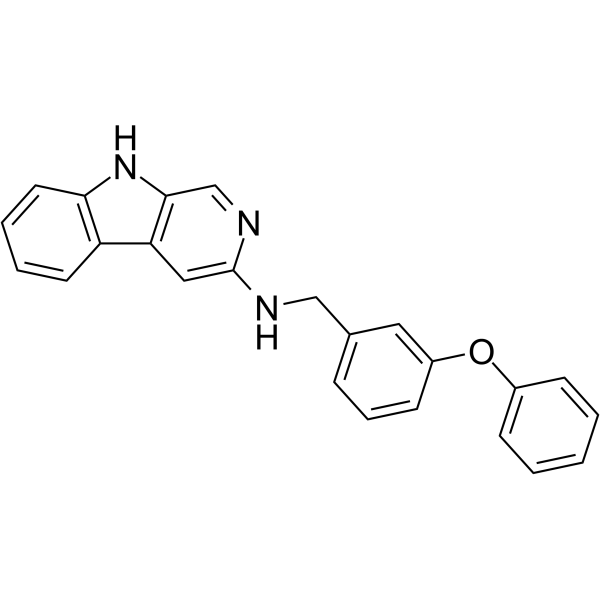 3-(3-Phenoxybenzyl)amino-β-carboline 1327080-54-5